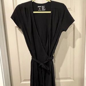 Pact Organic wrap dress